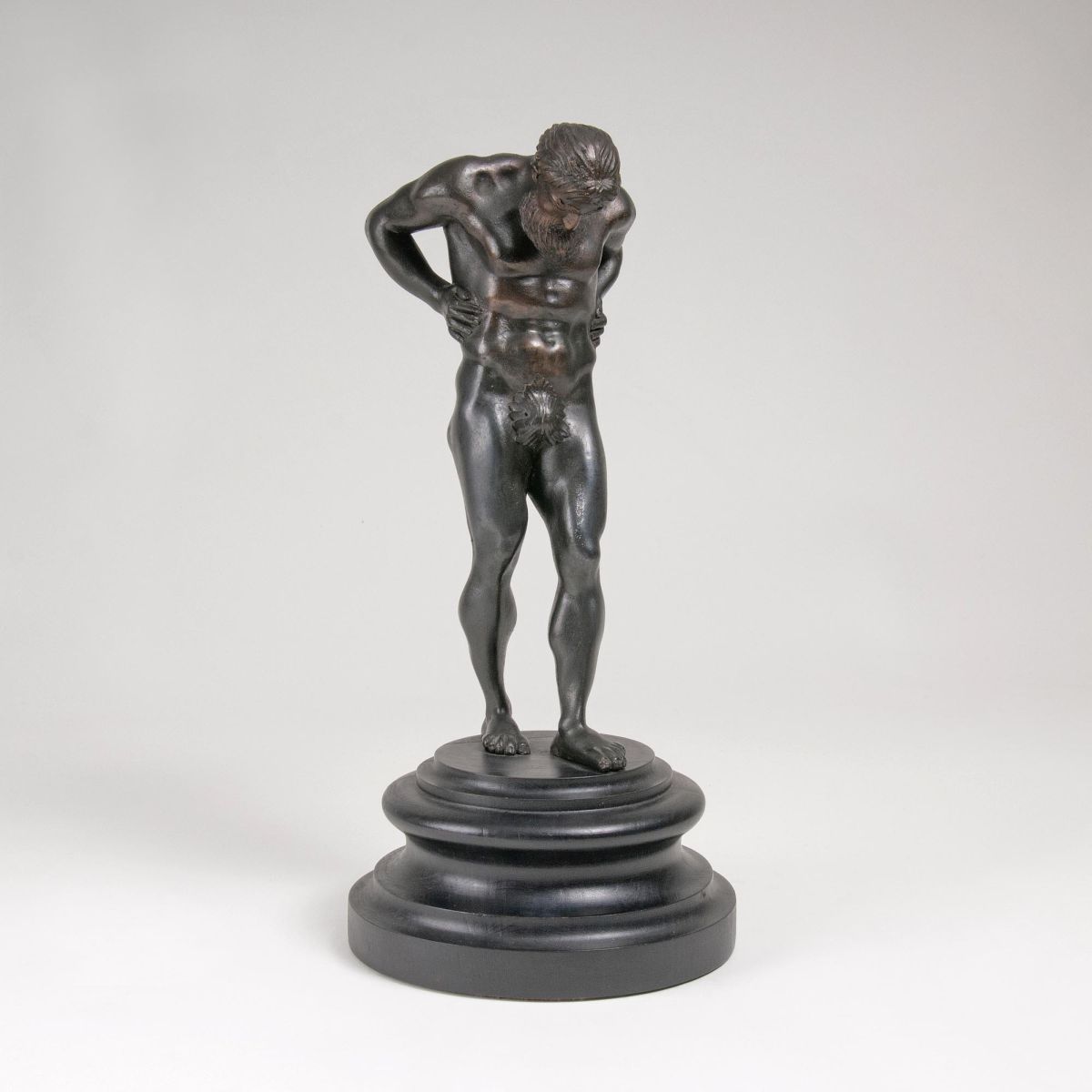 A 'Grand Tour' Bronze Figure of Atlas