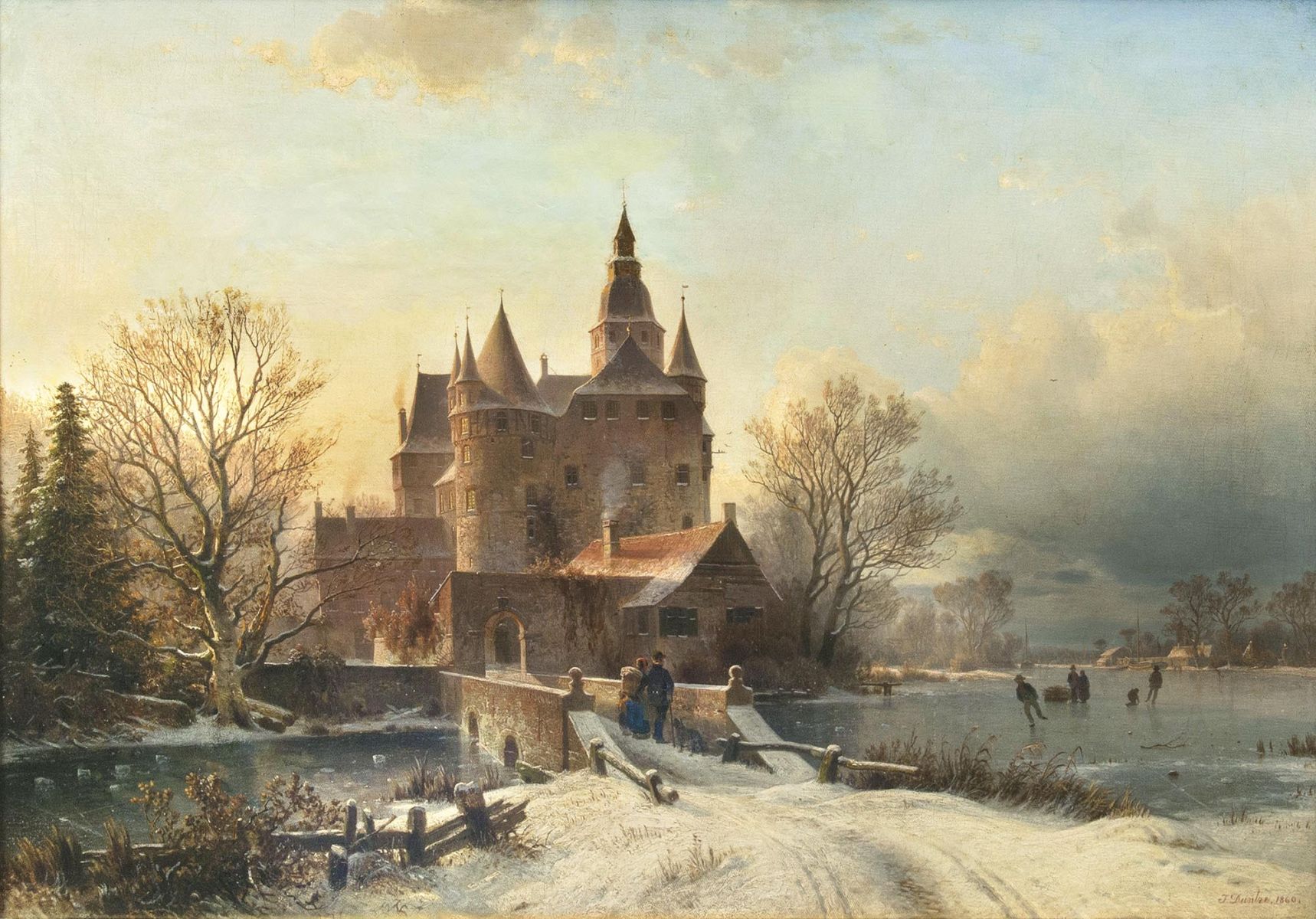 Romantic Winter Landscape