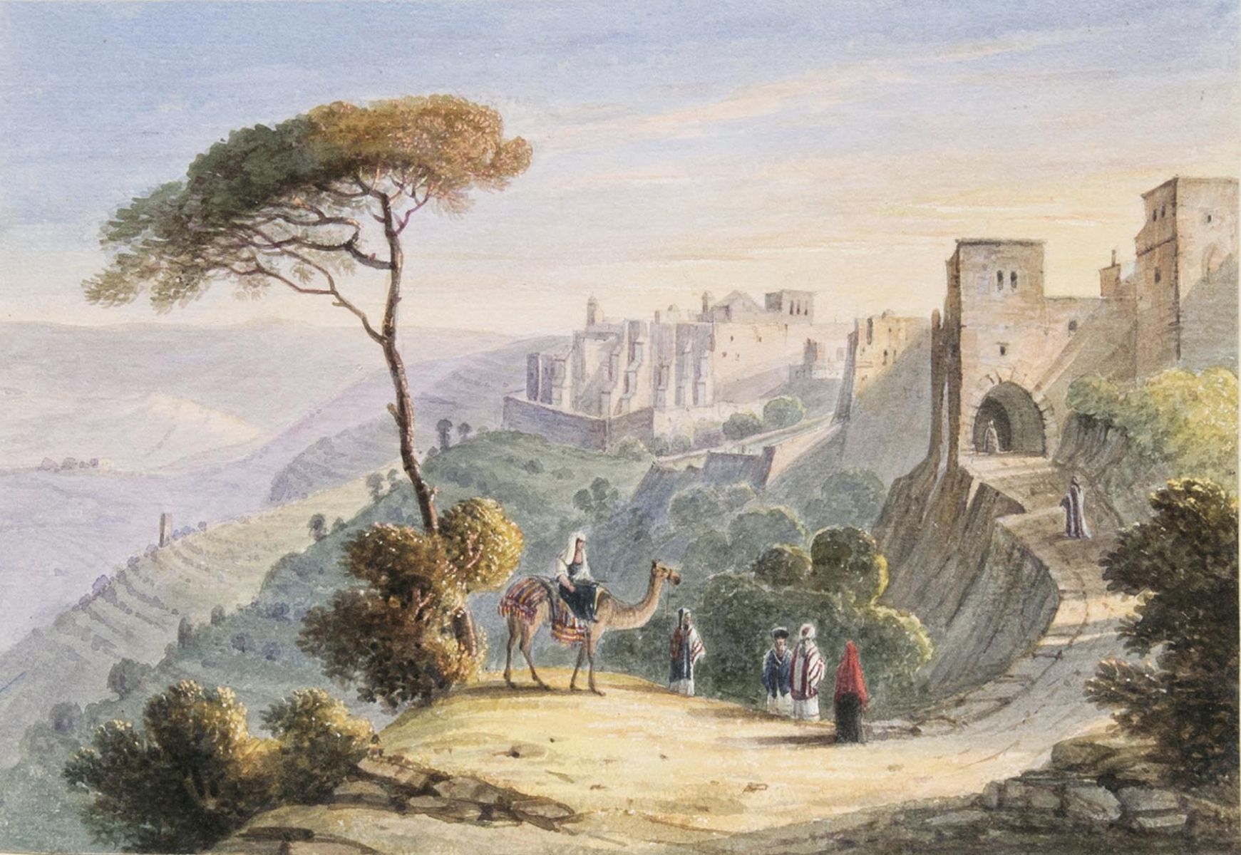 Ansichten von Jerusalem, Bethlehem und Sizilien