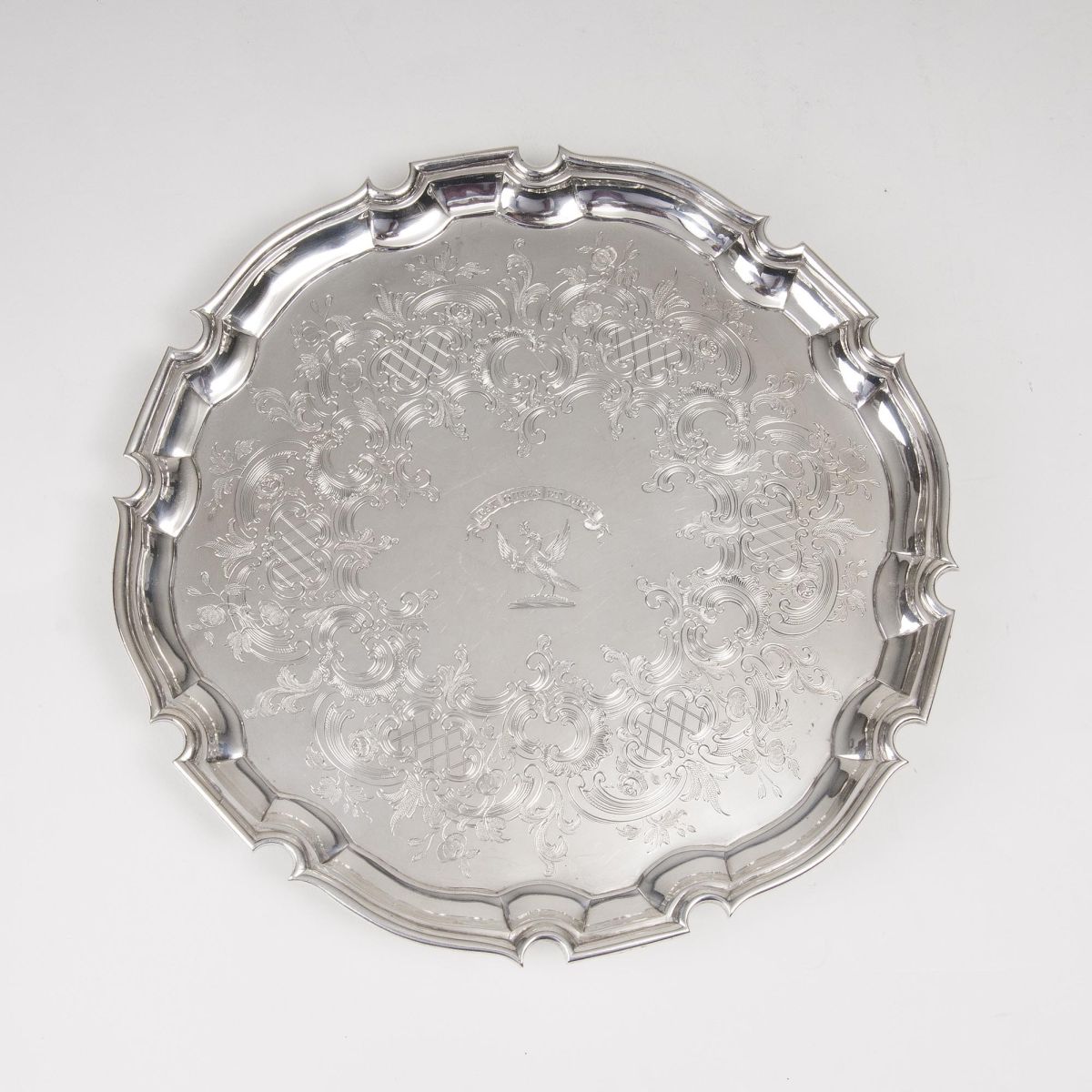 Robert Abercromby, gegr. 1731 in London - Georg II. Salver Georg II. Salver