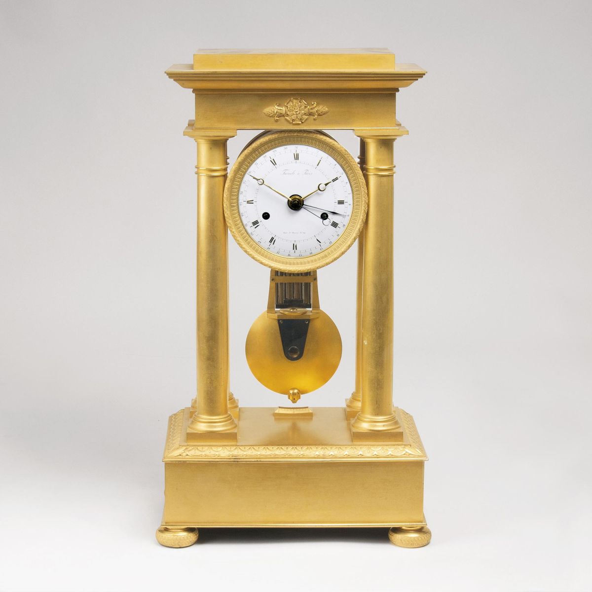 A large Empire Portal Pendule A large Empire Portal Pendule