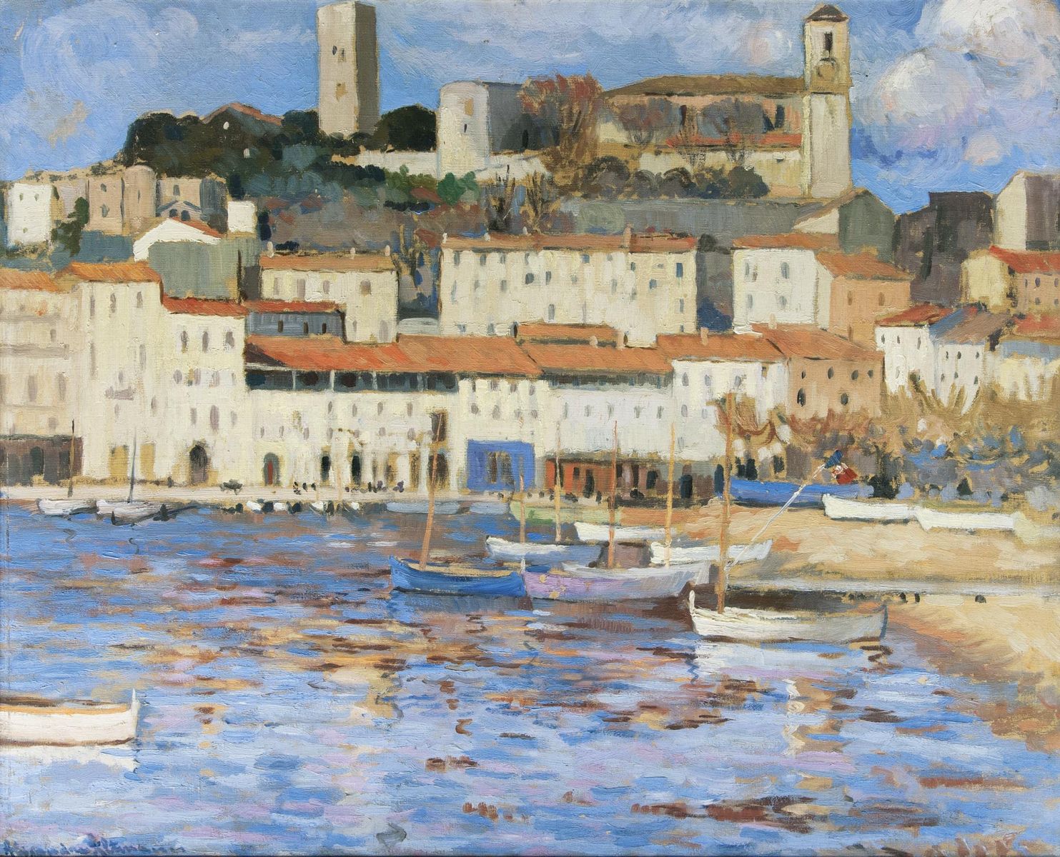 Alexandre Altmann - Städtchen an der Côte d'Azur Städtchen an der Côte d'Azur