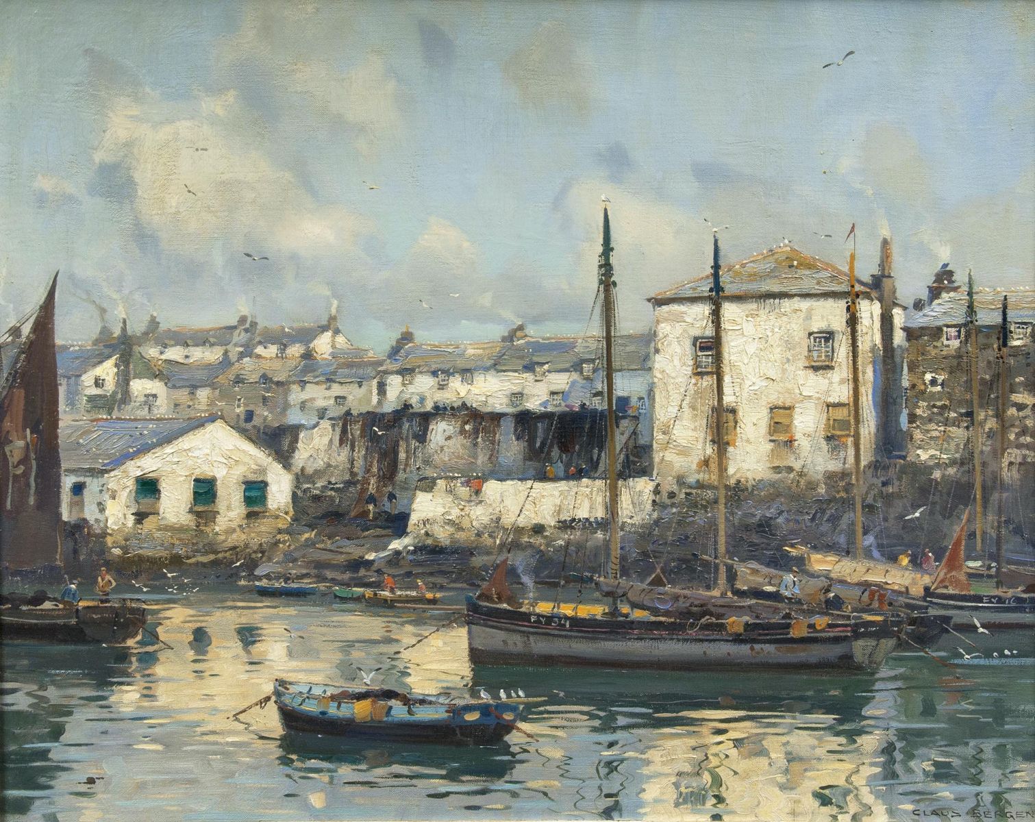 Claus Bergen - English Fisher's Village English Fisher's Village