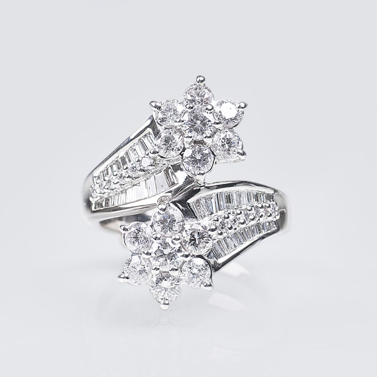 A Diamond Blossom Ring A Diamond Blossom Ring