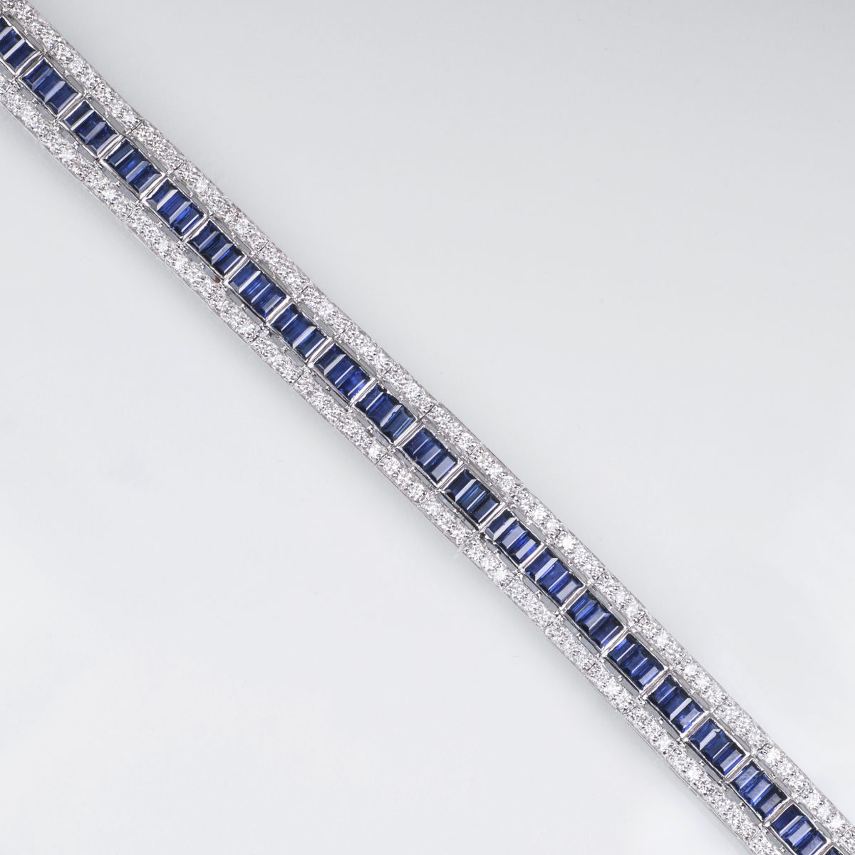 A highcarat Sapphire Diamond Bracelet A highcarat Sapphire Diamond Bracelet