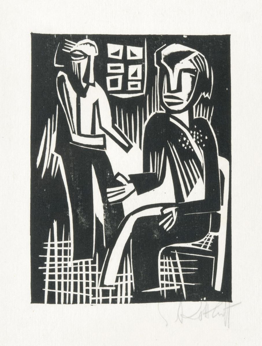 Karl Schmidt-Rottluff - Gespräch vom Tod Gespräch vom Tod