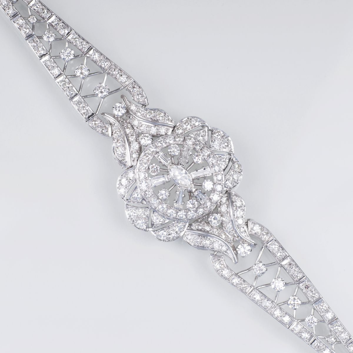 Hochkarätiges 'Belle-Epoque' Diamant-Armband - Bild 2