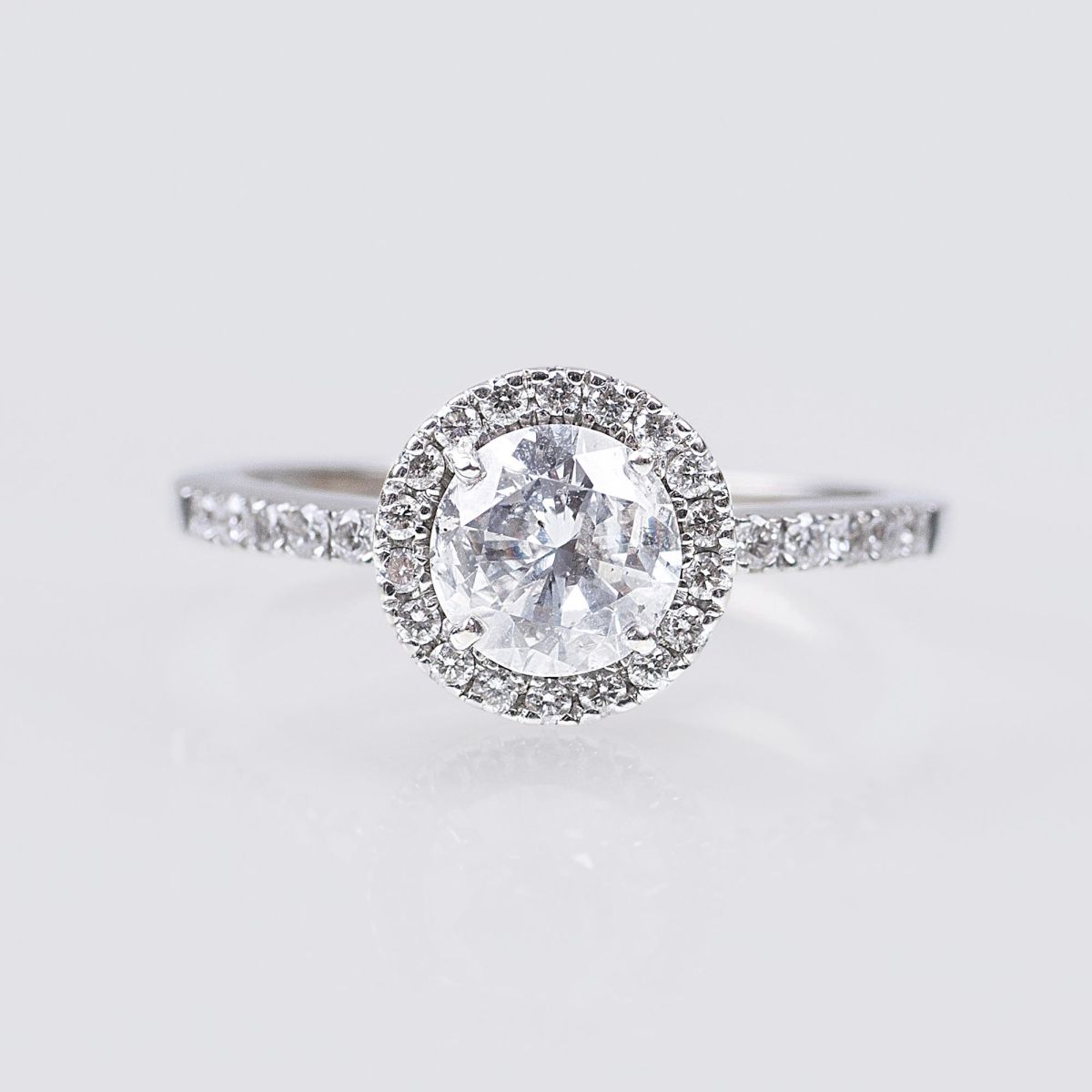A Solitaire Diamond Ring A Solitaire Diamond Ring