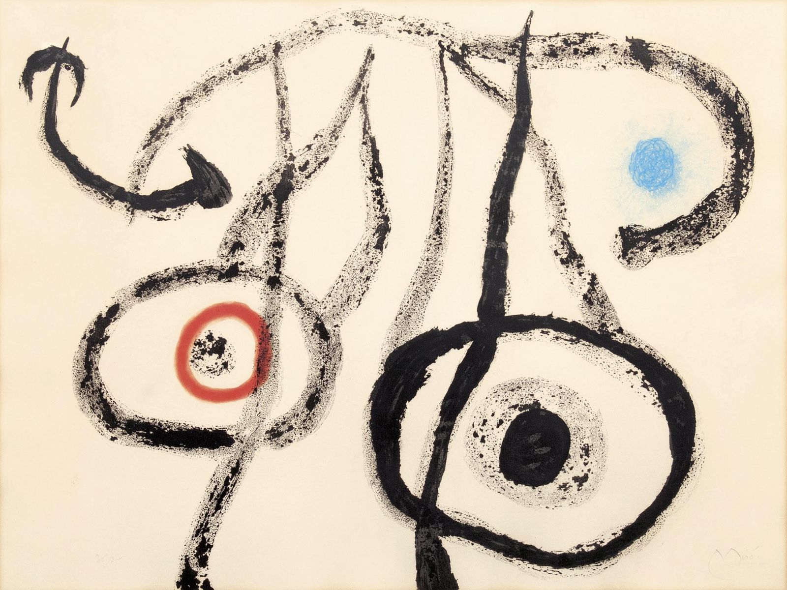 Joan Miró - Le porteur d'eau IV Le porteur d'eau IV