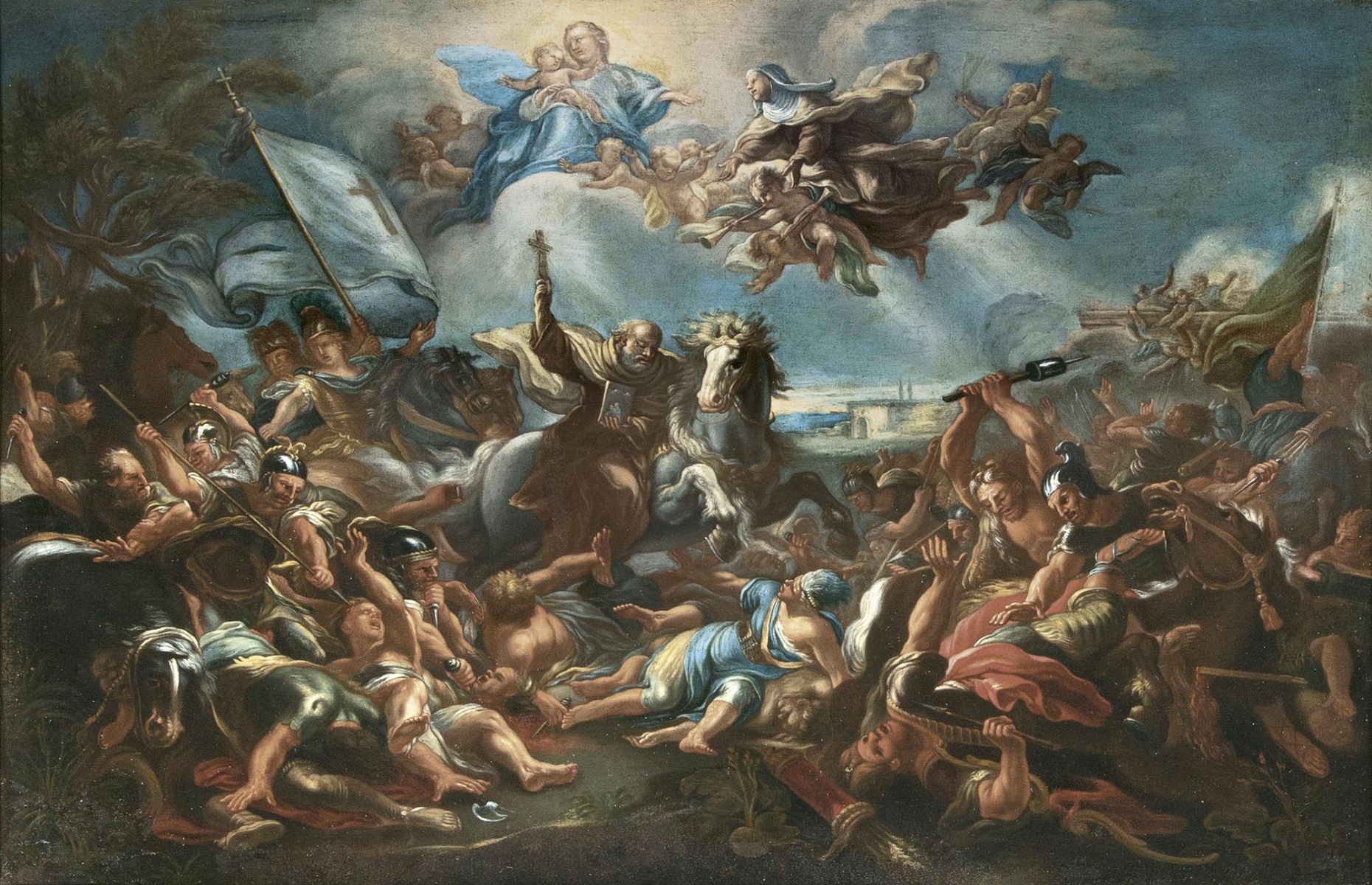 Antonio González Ruiz, Schule - St. Millán de Cogolla the Battle of Clavijo St. Millán de Cogolla the Battle of Clavijo
