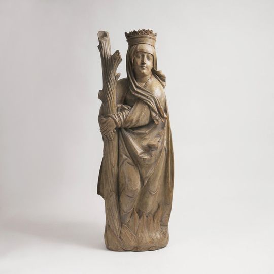 Spätgotische Skulptur 'Hl. Afra'