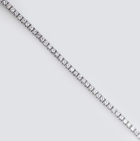 A Diamond Tennis Bracelet