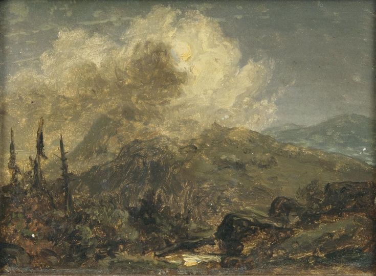 Landscape in the Gian Mountains