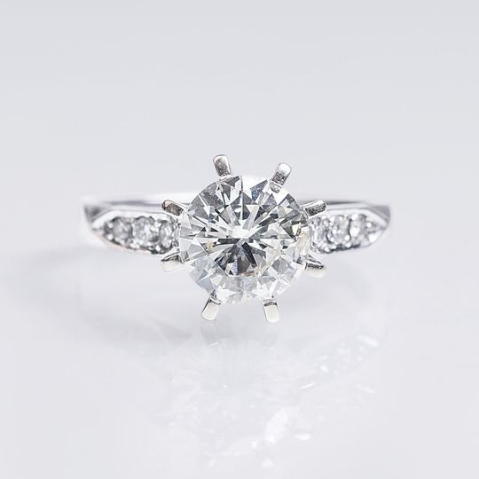 A Solitaire Diamond Ring