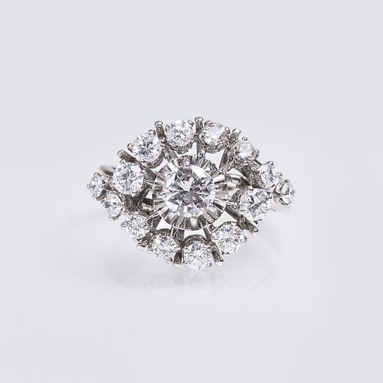 Vintage Brillant-Diamant-Ring