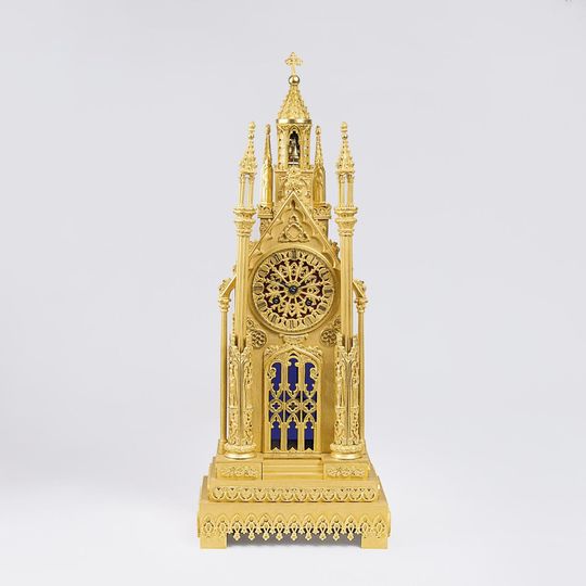 A Charles X. Pendule 'Romantique à la Cathédrale'