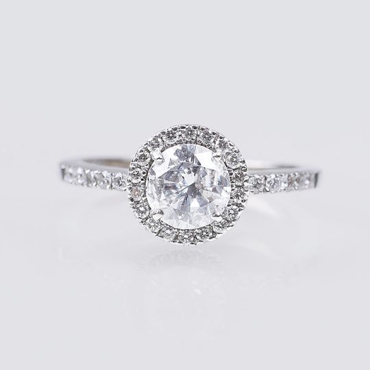 A Solitaire Diamond Ring