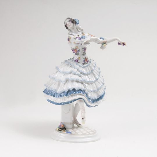 Russische Tänzerin 'Chiarina' aus dem Ballett  'Karneval'