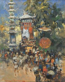 Procession on Bali