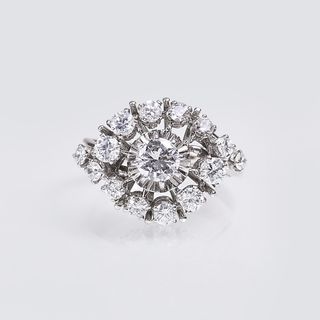 Vintage Brillant-Diamant-Ring