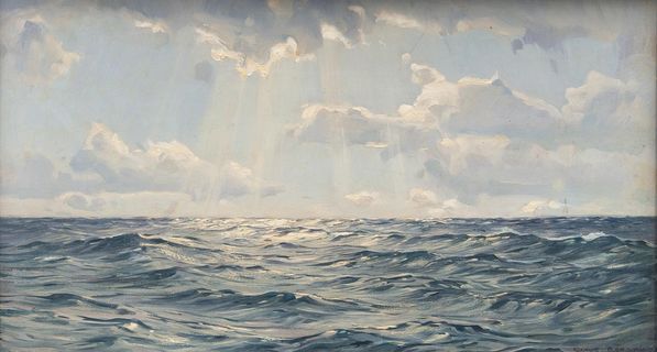 Sun over the Ocean