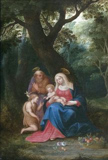The Holy Family with the Infant St. John