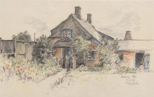 Bauerngarten in Braderup auf Sylt