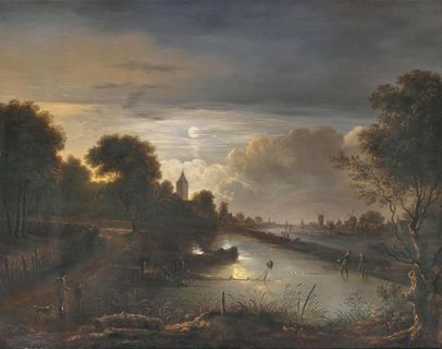 Landscape in Moonlight