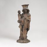 A Miraculous Sculpture of Altötting, so-called 'Black Madonna'