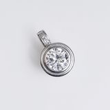 A Solitaire Diamond Pendant