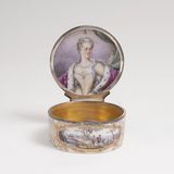 A splendid Tabatière with Portrait of Archduchess Maria Josepha of Austria - image 1