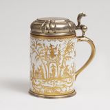 An early Tankard with Gold Chinoiserie from Augsburg