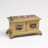 A Napoléon III Coffer-Box with Agate