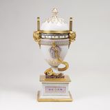 A rare classical Cercle Tournant Vase Clock - image 1