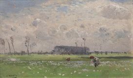 Children on a Meadow