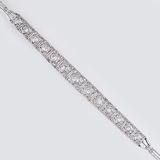 An Art-déco Diamond Bracelet - image 1