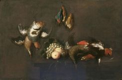 Still Life with Birds and Fruits