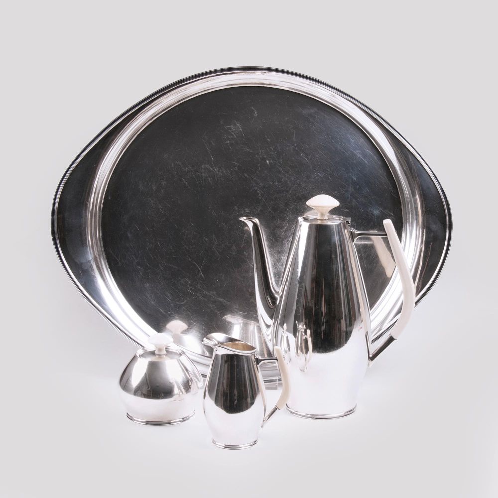 Karl Dittert - A Designer Coffee Set on Tablet A Designer Coffee Set on Tablet