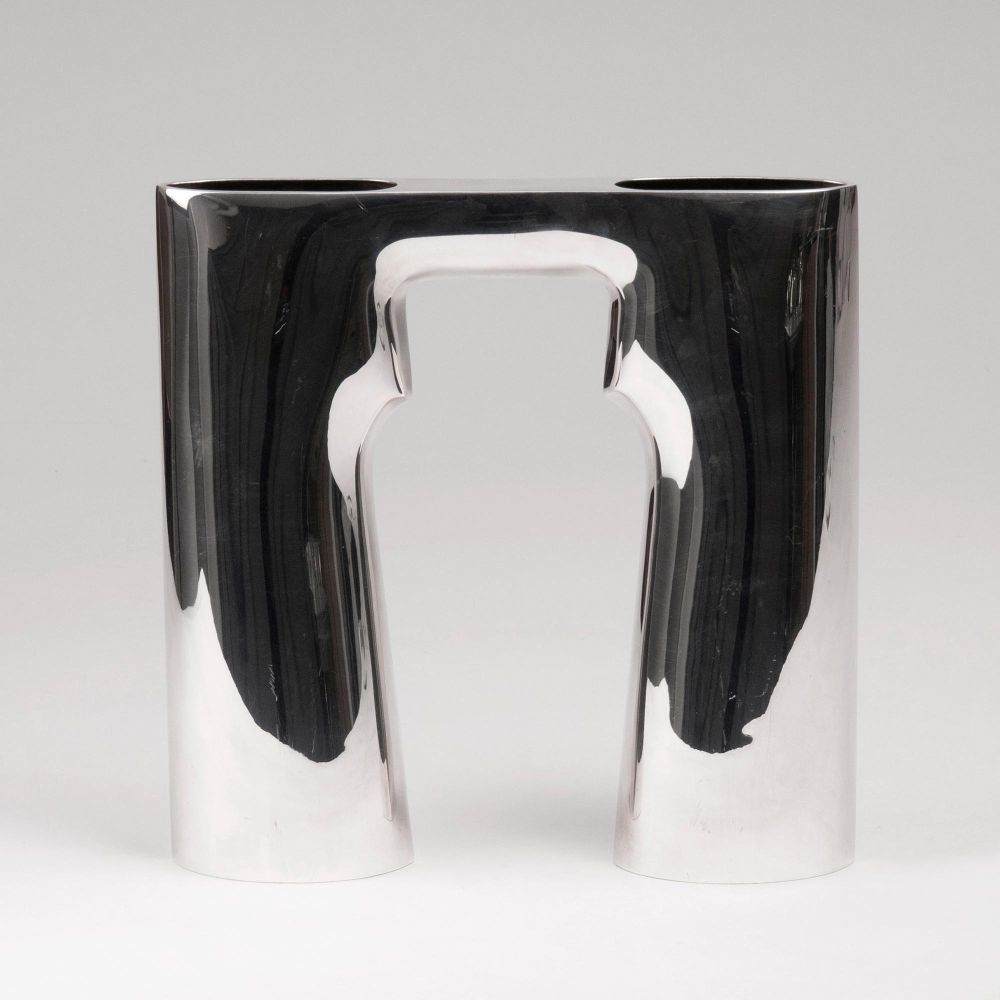 De Vecchi, Mailand, seit 1935 - A Sculptural Design Twin-Vase 'Invaso' A Sculptural Design Twin-Vase 'Invaso'