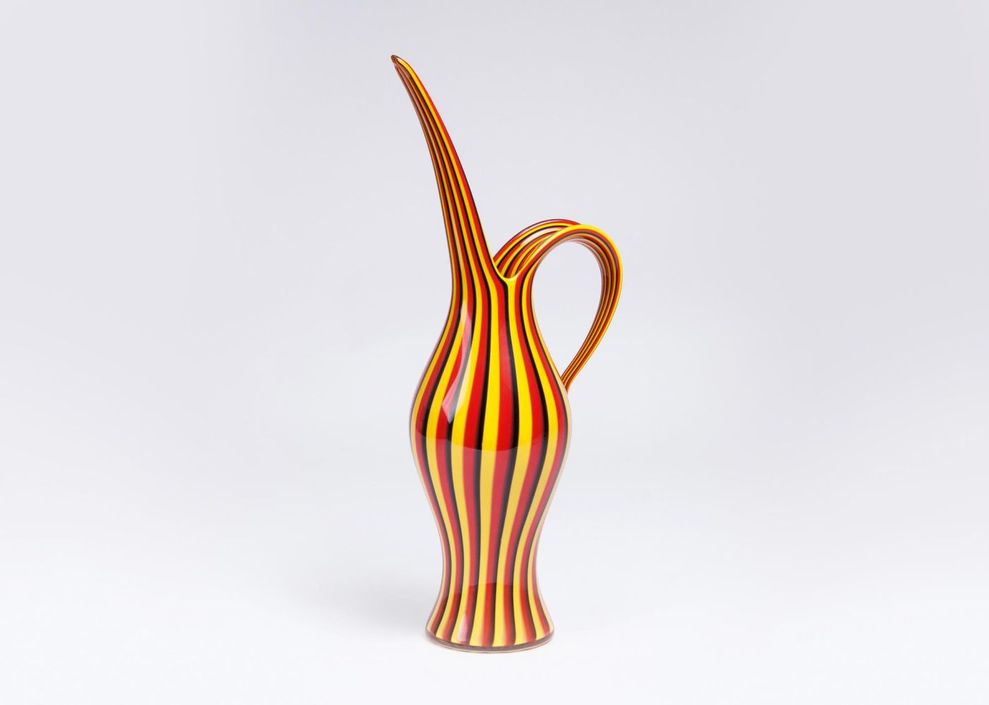 Anna Gili - Glas-Karaffe 'Rigati' für Salviati Glas-Karaffe 'Rigati' für Salviati