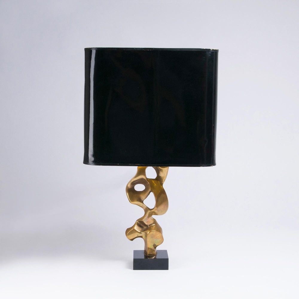 Michel Jaubert, tätig in Frankreich, 2. Hälfte 20. Jh. - A Sculptural Table Lamp A Sculptural Table Lamp