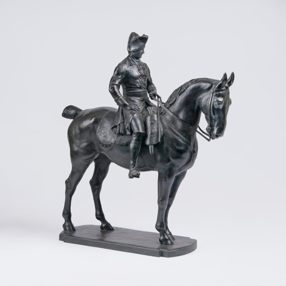 An Equestrian Statuette of Frederick the Great - image 1