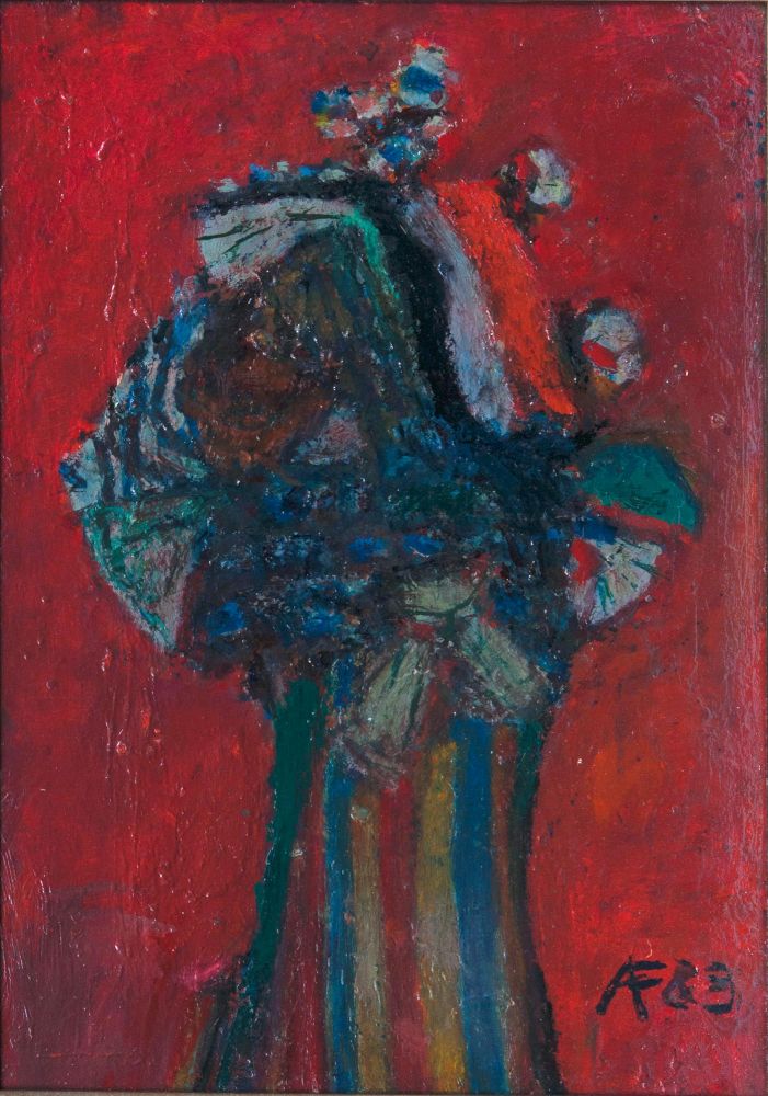 Arnold Fiedler - Flowers in a Vase Flowers in a Vase