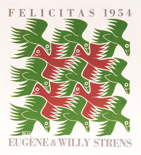 Eugène & Willy Strens Felicitas 1953 - 1956