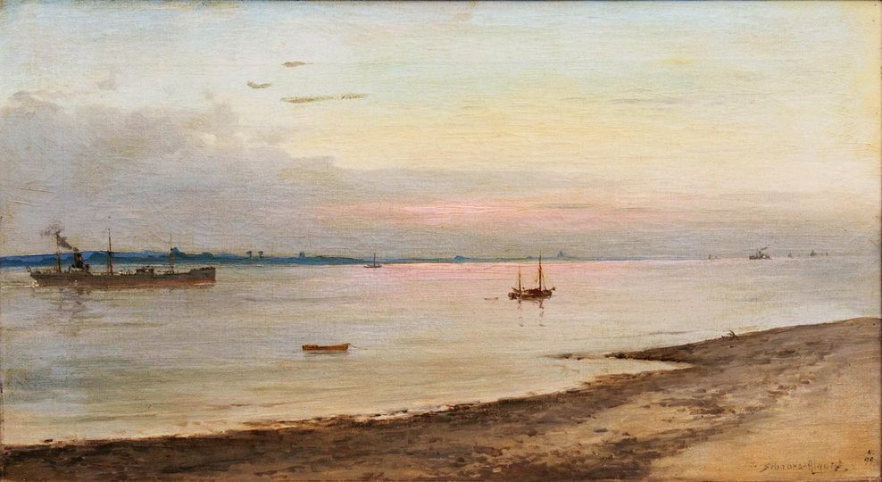 Evening Mood, Elbe