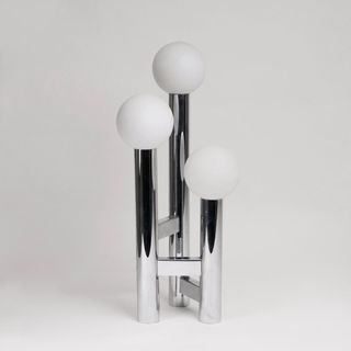 A Tubular Vintage Table Lamp