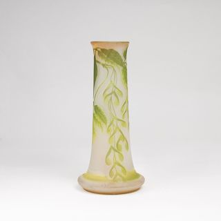 A Gallé Soufflé Vase 'Érable sycomore'