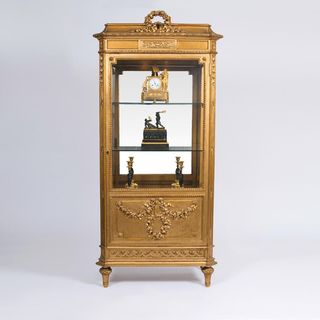 A Gilded Napoléon III - Display Cabinet