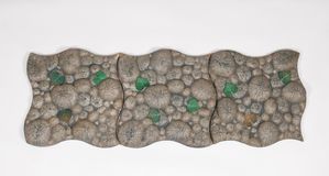 A set of 3 'Pave Piuma'