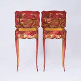 A Pair of Side Tables with Chinoiserien - image 2